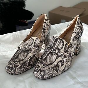 Antonio Melani snakeskin heels